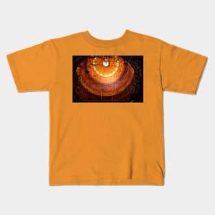 Rustic glowing retro vintage Steampunk Dome Kids T-Shirt